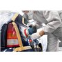 Bosch Professional Ponceuse Excentrique GEX 40-150 (avec Poignée Supplémentaire, Boîtier Récupérateur De Poussière, âŒ€ De Plate