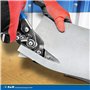 S&R Cisaille Plaquiste à tôle Série Idéal, 260mm / Ciseaux de Ferblantier Couvreur tôle. Coupe à droite