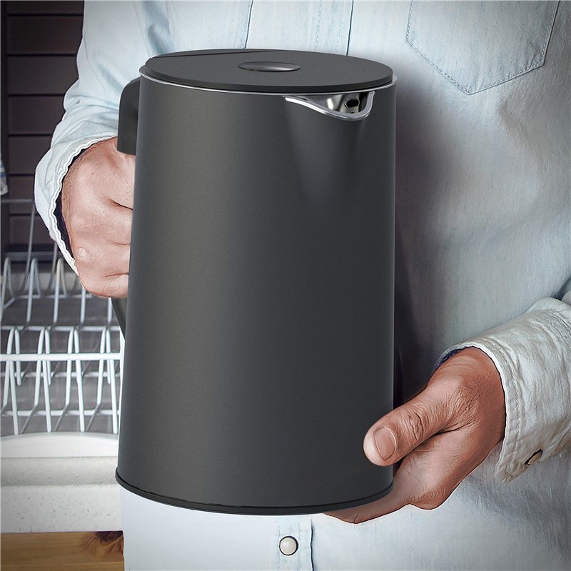 Image secondaire de arendo - Bouilloire Électrique en Acier Inoxydable - Ebullition Rapide - Sélection de la Température 40° à 100 ° - ou 4 Températ