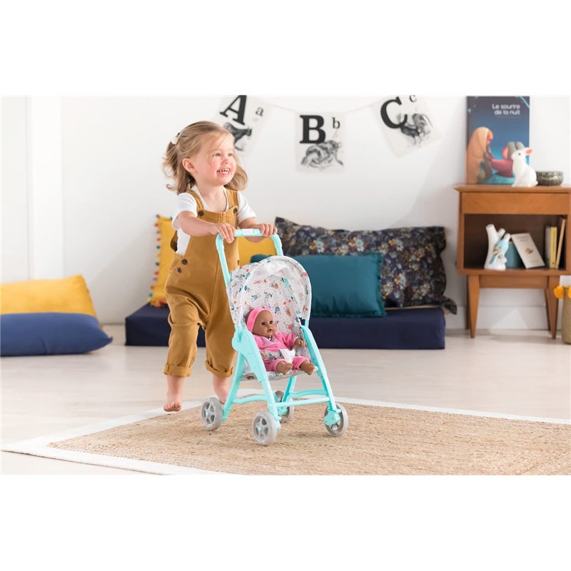 Image secondaire de Corolle Poussette Menthe pour Poupon, Menthe, 33 x 25.4 x 53.3 centimètres