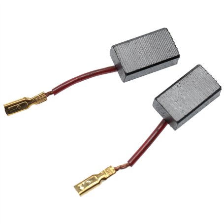 vhbw 2x Balais de charbon pour moteur électrique 6 x 10 x 17mm compatible avec Hilti DAG 125-S