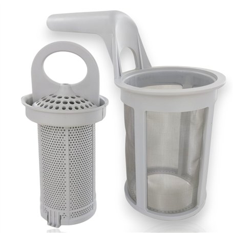 DL-pro AEG Electrolux Juno Zanussi 5029777400/7 50297774007 Passoire fine + tamis grossier avec poignée d'environ 80 mm de diamè