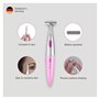 Braun Silk-épil Depilatore Donna, Bikini Styler Rifinitore di Precisione Zona Bikini 3-in-1 con 4 Accessori, FG1100 Rosa