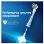 Oral-B Cross Action Clean Maximiser, Brossettes de rechange, Embout, Pack de 8 pour Brosse à Dents Électrique Format Spécial Boî