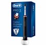 Oral-B Pro 3 3000 Brosse À Dents Électrique Rechargeable Avec 1 Manche Capteur De Pression Et 1 Brossette