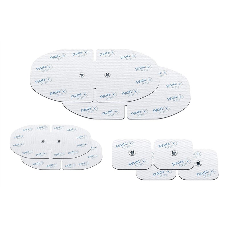 Beurer EM 70 Wireless kit de rechange, 8 électrodes en gel autocollantes pour l'utilisation avec l'appareil EMS / TENS numérique
