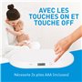 Grundig Pèse Bébés - Balance de Precision à 10 Gr - Pese Personne Max 20 Kg - Pese Bebe Fonction de Tarage - Balance Bebe Electr