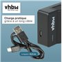 vhbw USB Chargeur Compatible avec Fujifilm Instax 90 Mini Neo Classic caméra caméscope Action-cam - Station, témoin de Charge