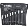 TECPO Lot de 8 clés à douille tubulaires 6 x 7-20 x 22 mm