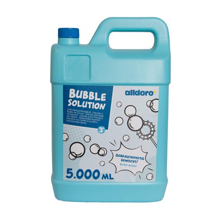 alldoro 60658 Bubble Fun Liquide pour Bulles de Savon en bidon de 5000 ML