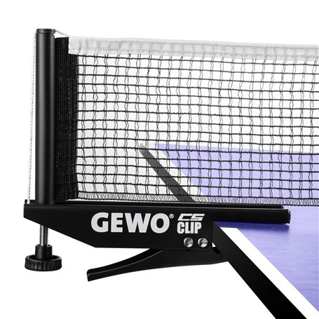 GEWO CS Clip Filet de ping-Pong Unisexe-Adulte