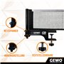 GEWO CS Outdoor Filet de ping-Pong - Filet de Tennis de Table résistant aux intempéries pour l'extérieur - Supports de Filet Rob
