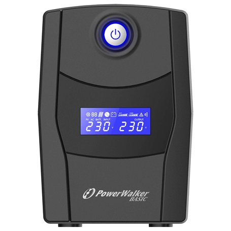 PowerWalker VI 600 STL Interactivité de Ligne 600 VA 360 W 2 Sortie(s) CA