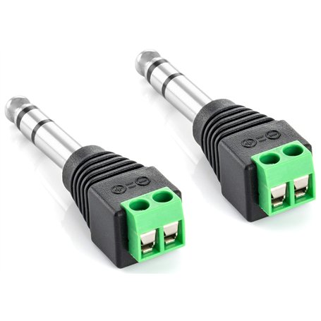 POPPSTAR - Fiche Jack pour enceinte (adaptateur jack 6