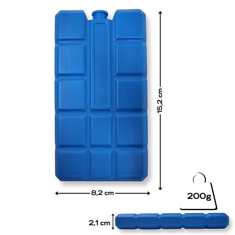 Image secondaire de ToCi Lot de blocs réfrigérants pour sac isotherme ou glacière, de 200 ml chacun, ., 4