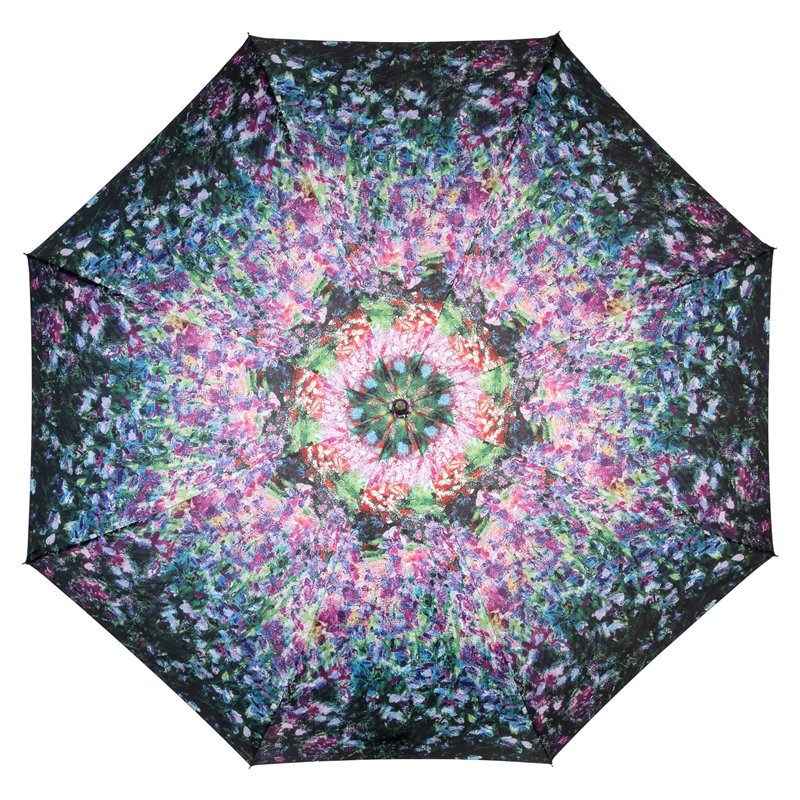 Image secondaire de VON LILIENFELD® Parapluie Claude Monet Le jardin Ouverture Ouverture Automatique Résistant au Vent Canne Grand Femme Fleur Art