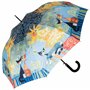 VON LILIENFELD® Parapluie Rosina Wachtmeister: Dolce Vita Canne Grand Robuste Ouverture Automatique Art Chat