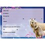 Edition Colibri (10780 FR 10 invitations en Français CHEVAUX/Equitation: lot de 10 cartes d'invitation tendres et illustrées ave