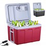 AREBOS Glacière 40 litres | pour Refroidir & Maintenir au Chaud | Réfrigérateur Mobile | 12/230 V pour Voiture & Prise de Couran