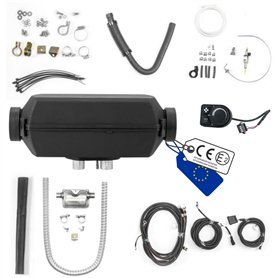 Chauffage auxiliaire avec panneau de commande PU-5 Autoterm Air 2D (anciennement Planar 2D) 2 kW 12 V Diesel Chauffage auxiliaire avec panneau de commande PU-5 Autoterm Air 2D (anciennement Planar 2D) 2 kW 12 V Diesel