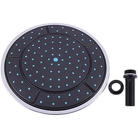 CYSJ 1Pcs Douche Actionnée par Pluie de Ronde en Plastique de 25Cm Accessoires Cabine de Buse de Tête de Toit Dessus de La Chamb