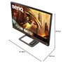 BenQ EX2780Q Écran Gaming (27 Pouces, IPS, 1440P, 144 Hz, HDR 400, FreeSync Premium, télécommande)