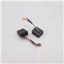 OTOTEC N421362 Lot de 2 balais de charbon à arrêt automatique 6,5 x 12 x 14 mm Compatible avec meuleuse d'angle DeWalt DWE8300S