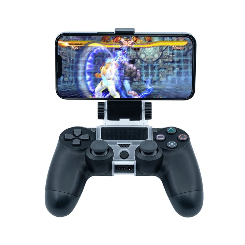 Mcbazel PS4 Manette Support Téléphone PS4 Clip pour PS4 / PS4 Slim/ PS4 Pro Manette Noir