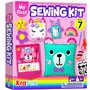 KRAFUN Kit de Couture Licorne pour Enfants dès 5 Ans