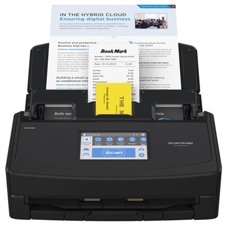 ScanSnap iX1600 Noir Scanner de Documents - Recto Verso