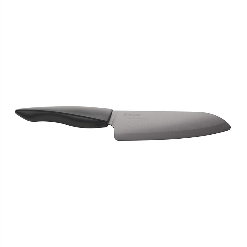 Kyocera ZK-160 BK EU Shin-Grand Santoku 16 cm-Manche Noir Lame ZK-160 BK-BK EU