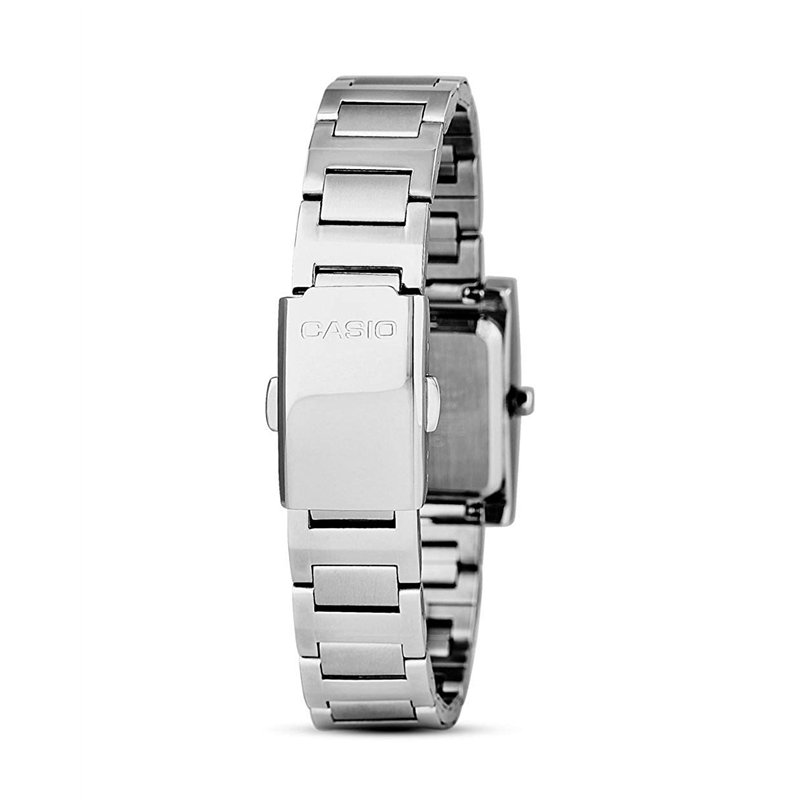 Image secondaire de Casio - LTP-1234PD-7BEF - Collection - Montre Femme - Quartz Analogique - Cadran Blanc - Bracelet Acier Argent