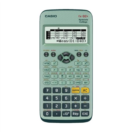 Calculatrice scientifique CASIO fx-92+Spéciale collège