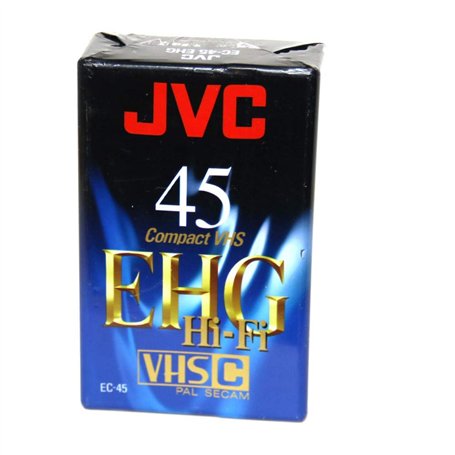 JVC Cassette VHS-C 45 Minutes EHG