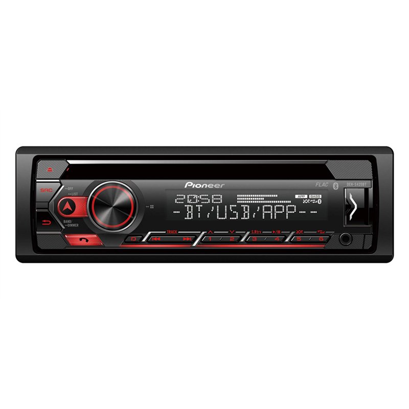 Pioneer DEH-S420BT Autoradio, Noir