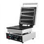 Gaufrier Machine Gaufre Grille-pain gaufrier Lolly Muffin Machine Commercial Électrique Antiadhésif Moule à Pâtisserie Températu