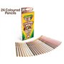 CRAYOLA Colours of the World - Kit de 24 crayons de cire, 24 feutres, 24 crayons multiculturels et 1 album
