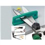 Multi-Sharp 1801 Kit d'affûtage d'outils de jardin multi-usages pour tondeuses, sécateurs, élagueurs, cisailles, ciseaux et hach