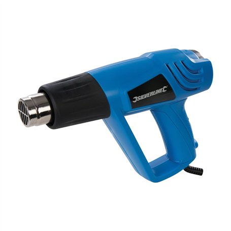 Silverline 125963 Pistolet décapeur 2000 W 600°C