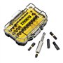 DEWALT Coffret Extra Small Tough Case de 32 Pièces avec Embouts de Vissage Impact Torsion 25mm - Kit de Bricolage Complet - Embo