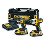 DEWALT - Kit 2 Outils avec Perceuse-Visseuse Compact DCD791 et Visseuse à Chocs DCF887