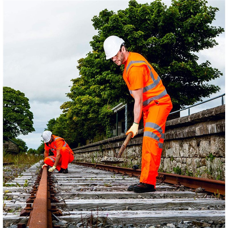 Image secondaire de Portwest Gilet Hi-Vis Baudrier & Double Ceinture, Couleur: Orange, Taille: S/M, C470ORRS/M