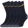 Goodyear Vêtements de travail homme GYSCK004 Chaussettes de travail robustes à talon rembourré et à bout contrasté