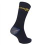 Goodyear Vêtements de travail homme GYSCK004 Chaussettes de travail robustes à talon rembourré et à bout contrasté, Noir, Taille