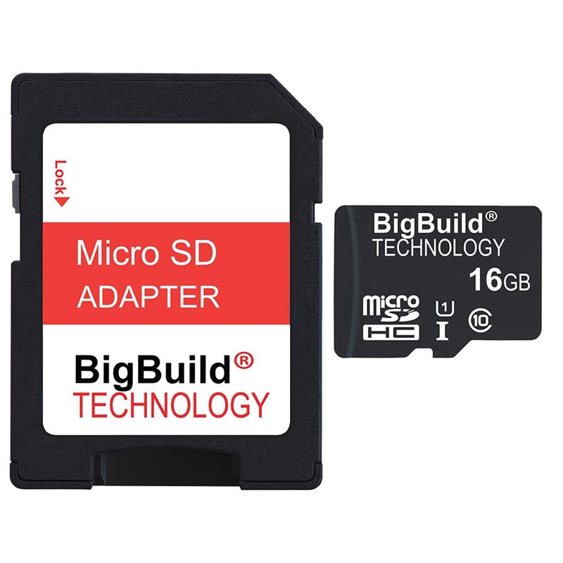 eMemoryCards Ultra rapide classe 10 de 16GB 30MB/s pour carte mémoire MicroSD SDHC pour VTech Kidizoom caméra