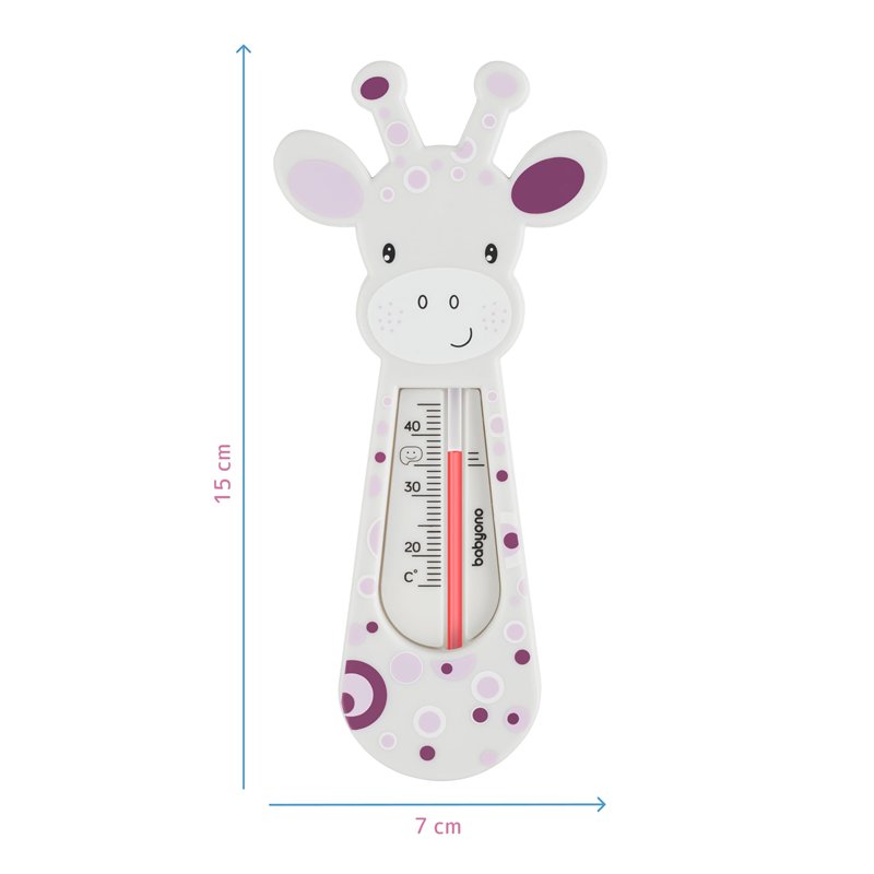 Image secondaire de Thermomètre de bain pour bébé - Giraffe