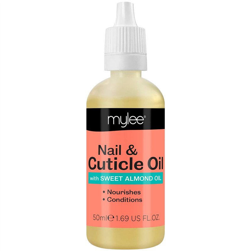 Huile d'amande pour les ongles et les cuticules Mylee, 50 ml