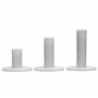 Tee de Practice de Golf en Caoutchouc Longridge (Lot de 3) - Blanc