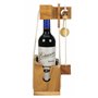 Namesakes® Casse tête Bouteille – Puzzle en Bois Adulte - Jeux de réflexion - Emballage Cadeau Original pour Bouteille de vin -