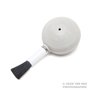 Brosse soufflante en caoutchouc pour nettoyage des objectifs d'appareil photo et des capteurs Poils antistatiques.